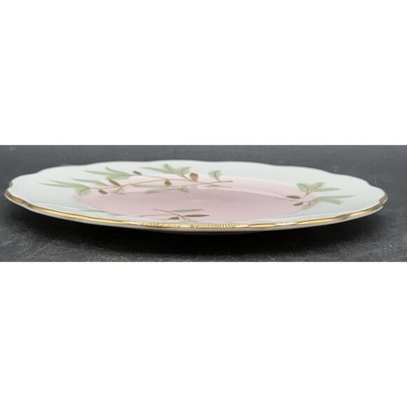 Royal Albert Braemar Bone China 6.25" Dessert Plates Set of 6 Pink Gold Fluted - Picture 12 of 13